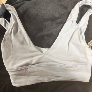 lululemon Align™ V-Neck Bra *Light Support, A/B Cup windmill blue